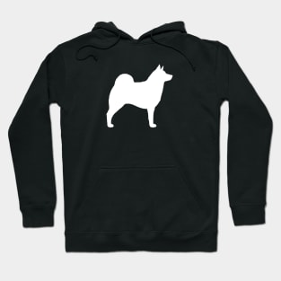 Norwegian Elkhound Silhouette Hoodie